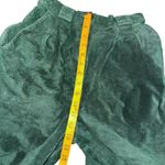 Winlit Vintage Green High Waisted Suede Leather Pleated Long Shorts Women’s 5/6 Photo 10