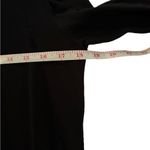 ZARA  black long sleeve cold shoulder dress size medium Photo 4