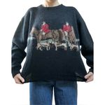 Ralph Lauren Vintage Horse Sweater Equestrian Americana Cottagecore Small/Medium Photo 1