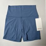 Lululemon NWT  Align High Rise Short 6” Washed Denim Women’s Shorts Size 6 Photo 4