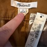 Madewell NWT Harlow Wide Leg Pants Women’s Size 12 Acorn Brown Linen Blend Photo 7