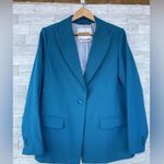 Essentiel Antwerp Cidade Single Breasted Blazer in Palace Blue size 36/4 Photo 2