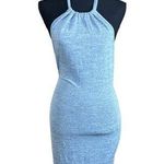 SheIn  Women's Blue Halter Short Dress Photo 0