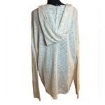 Deb 3X Cream Knit Hooded Pullover Sweater | Rare Vintage Plus Size 100% Acrylic Photo 11