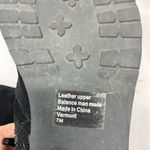 Alfani  VERMONT SUEDE LEATHER‎ SHEARLING TRIPLE BUCKLE RIDING BOOT WOMEN 7 BLACK Photo 6