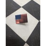 American Flag Enamel Lapel Pin Patriotic USA Metal Badge Accessory Red Photo 1