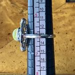 Natural Connemara Marble Sterling Silver Celtic Ring Size 6 Photo 7