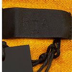 RtA Alba Cashmere Cropped Jumper Orange Sweater Size XS Streetwear French‎ NWT Photo 3