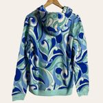 Hill House The Allie Zip-Up Jacket in Ocean Kaleidoscope Print Size S Photo 5
