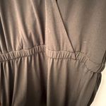 Michael Kors Black V-Neck hook closure elastic waist short sleeves mini XL Photo 3