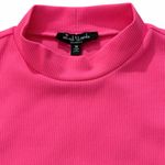 Mixed Threads hot pink ribbed mock neck top
Sleeveless Y2K style Sz M Size M Photo 1