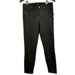 Paige Anthropologie  Hoxton High-Rise Coated Ankle Skinny Olive Jeans Size 29 NWT Photo 1