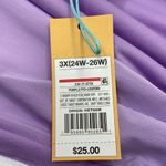 Kona Sol  Light Purple Terrycloth Bikini Swim Bottoms Size 3X NWT Photo 6