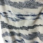 Lucky Brand  Cream Gray Long Sleeve Asymmetrical Cozy Knit Open Cardigan Size XS Photo 2