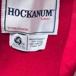 Vintage 60s Forstmann Wool‎ Overcoat Red Large Photo 6