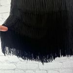 BB Dakota Jack by  Black Fringe Skirt size 2 Photo 1