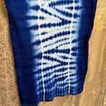 Victoria's Secret VS tee shop Victrorias Secret Blue Tie Dye Ribbed Stretchy Tank Top S/M Photo 3