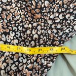 Free People Movement Run Wild Jacket in Leopard Size Medium EUC‎ Black Photo 6