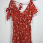 Topshop Daisy Print Playsuit Romper Photo 2