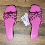 Wild Fable  Pink Strappy Sandals With Heart Gem Woman’s Size 10 NEW Photo 0