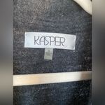 Kasper 100% Wool Blazer  Timeless Capsule Classic Shawl Collar Elegant Office Photo 6