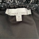 Lovers + Friends  Bahama Mama Black Sequin Scoop Back Mini Dress medium Photo 10
