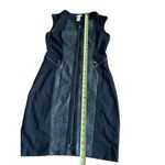 Cache  Animal Print Panel Sheath Dress ZipFront Sz6 Stretchy Office Professional Photo 9