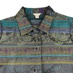 Christopher & Banks  Jacket Blazer Top Women's Size Medium Stretch Work Career Photo 2