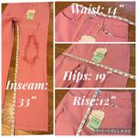 Vibrant NWT High Rise Wide Leg jeans in blush size 5 (26) Photo 11