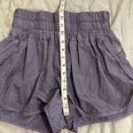 Free People  FP Movement The Way Home Shorts Purple Gray Blue Womens Medium Track Photo 10