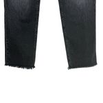 RTA Dexter Half Belt High Rise Straight Leg Jeans in Studio Black Size M (6) Photo 6