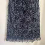 Cartise Black Floral Apllique V Photo 4