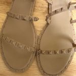 Olivia Miller ‎ Tan Studded Sandals Size 10 Photo 2
