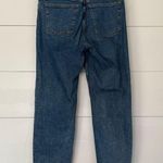 & Other Stories & Other Stories Women’s 26 Straight Leg Blue Raw Hem Jeans Photo 3