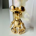 BaubleBar Disney x Gold Mickey Mouse Bag Charm Keychain NWT Photo 3