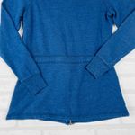 Aerie  Blue Full Zip Funnel Neck Tunic Sweatshirt‎ Jacket Womens XS/TP Photo 5
