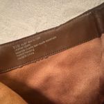 Naturalizer  Ruby Brown Leather Zip Ankle Boots Womens 8.5M Buckle Biker Photo 7