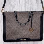 Michael Kors  Large Jessie Bag Brown Black EUC Photo 1