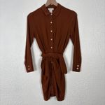 l*space L Aura Mini Tie Waist Shirt Dress Size XS Photo 1
