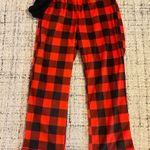 •Plaid fleece sleep pants and fleece socks bundle• Size XL Red Photo 0