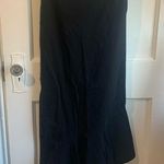 Vesper NWT Asymmetrical Formal Party Black Midi Ruffle Skirt Size 10 Tall Photo 0