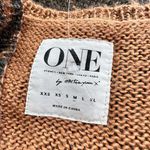 One Teaspoon M Big Cat animal print wool mohair blend Sweater Photo 3