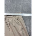 Athleta  Avenue Wide Leg Crop Pull‎ On Pants Womens 14P Beige Drawstring Pockets Photo 11