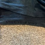 Lululemon Dark deep blue  top swiftlytech the shorter one size 6 wore once Photo 3