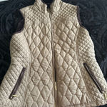 Weatherproof  Quilted Beige Vest Photo 0