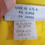 Vintage Lily's of Beverly Hills 90s Yellow Pleated Tennis Mini Skirt Size 12 Photo 6