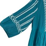 BloomChic Cotton Bandana Print Tassel Trim Midi Dress size 14 Photo 5