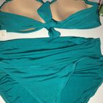Vitamin A - Soleil Teal Blue set bandeau bikini Photo 7
