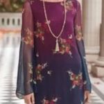 Sundance  Dress Vandenburg Floral Bell Sleeve Size Medium Photo 1