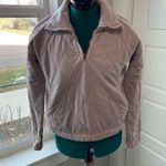 Abercrombie & Fitch Purple Lavender Quilter Pullover Quarter Zip Sweater Photo 1